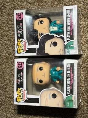 Funko Pop! Television Squid Games Bundle Players 001 and 456